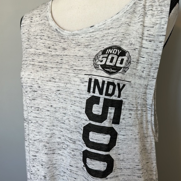 INDYCAR 500 Soft Sleeveless Top NWT - Picture 2 of 4